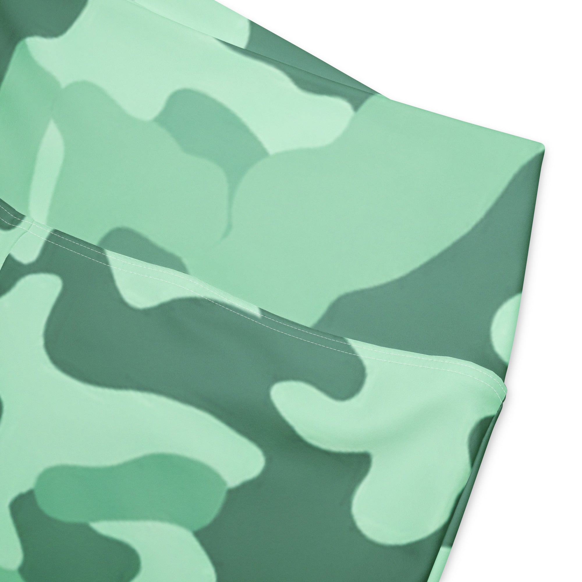 Mint Camo Flare Leggings | GearBunch
