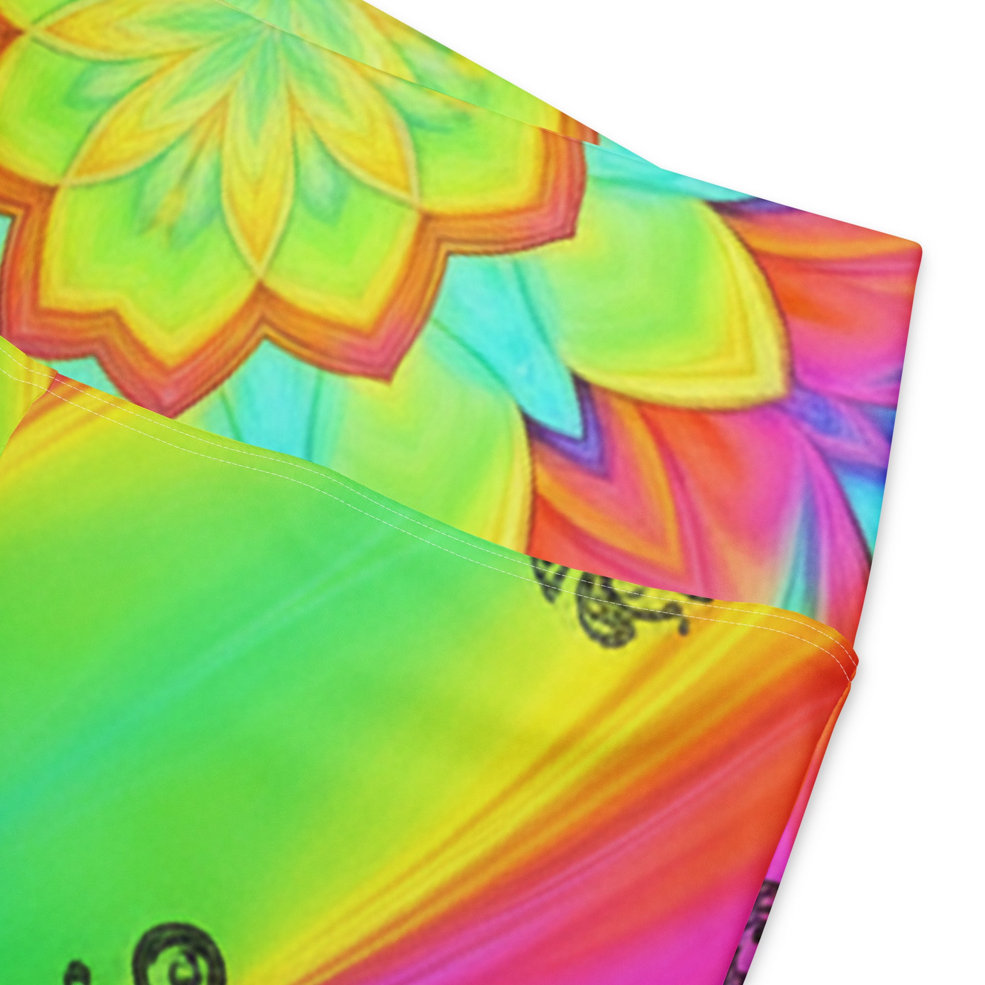Psychedelic Acid Trip Flare Leggings | GearBunch