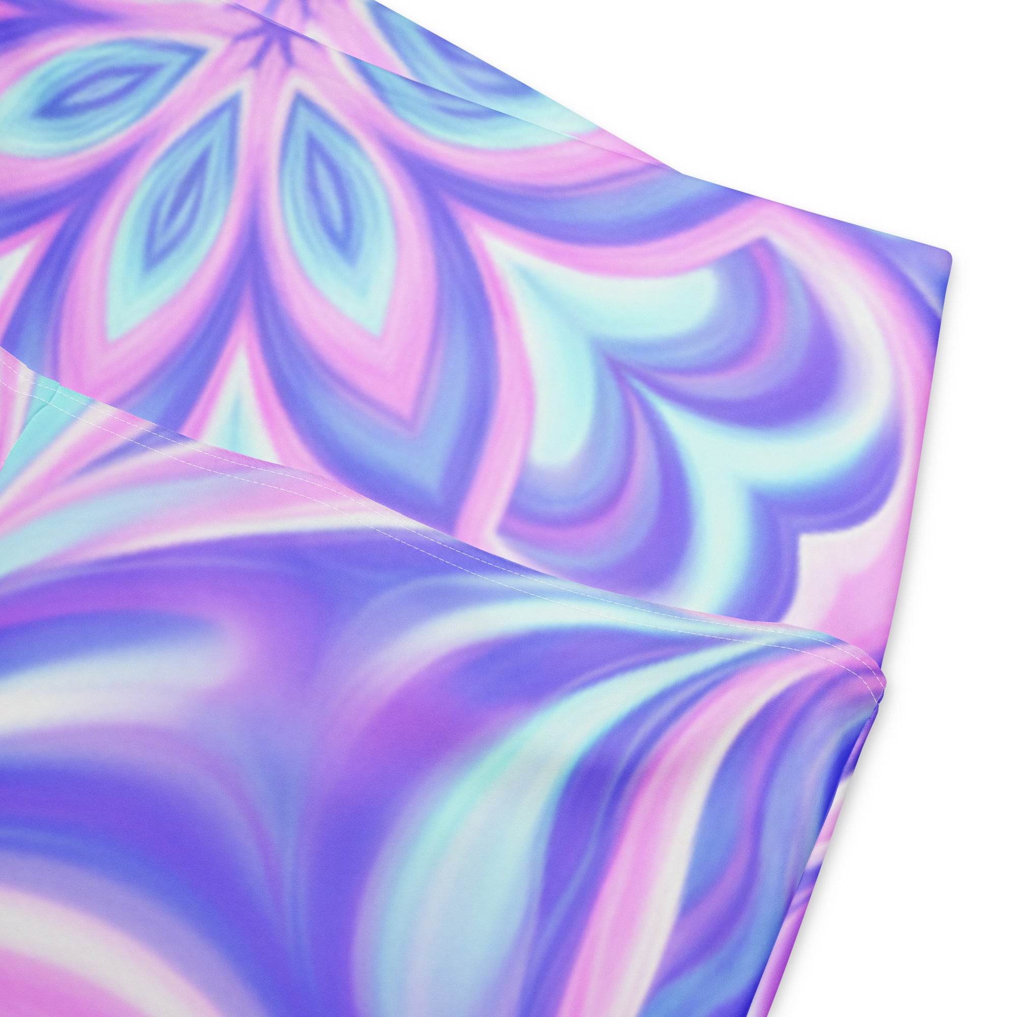 Psychedelic Fairy Ring Flare Leggings | GearBunch