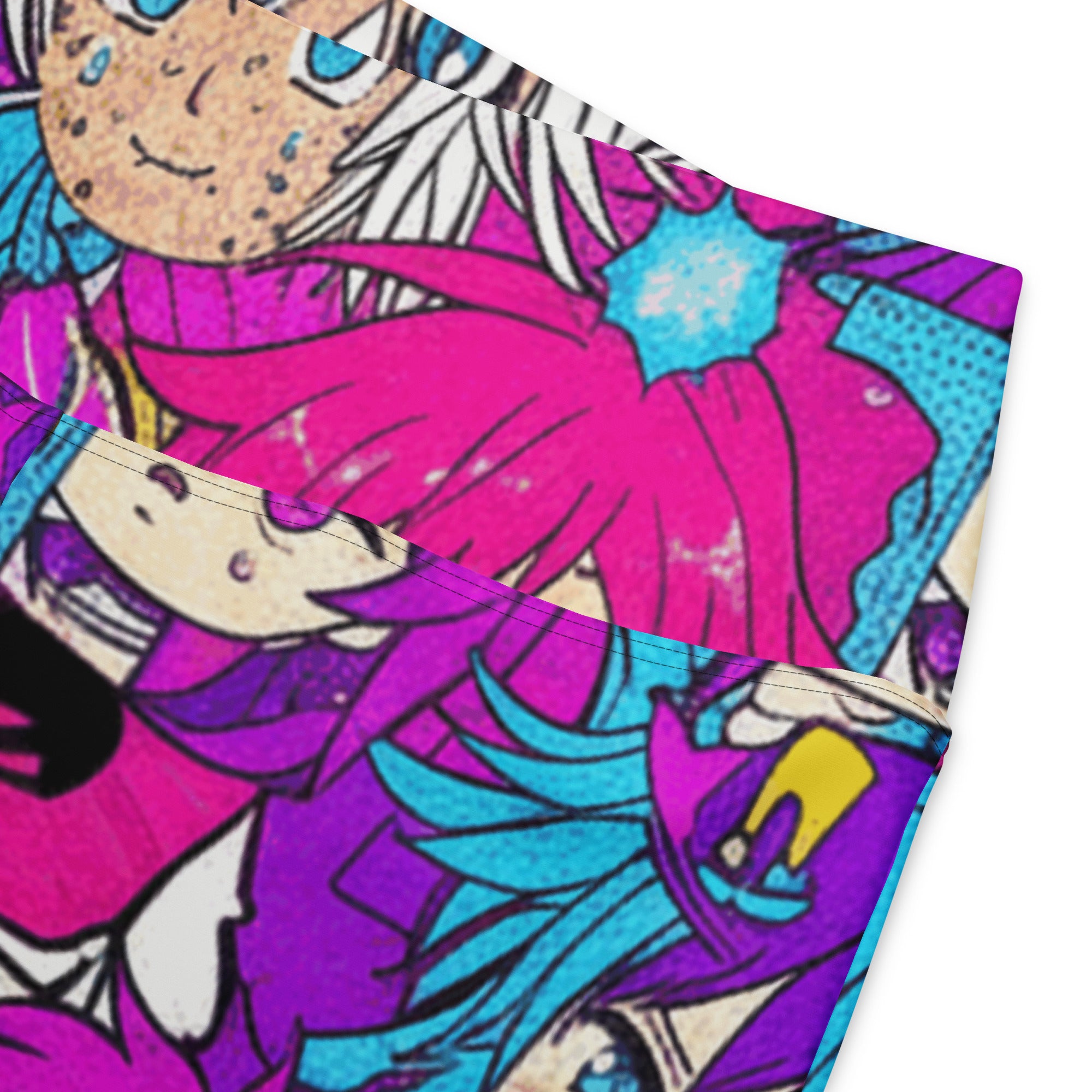 Anime Collage Pop Idol Flare Leggings | GearBunch