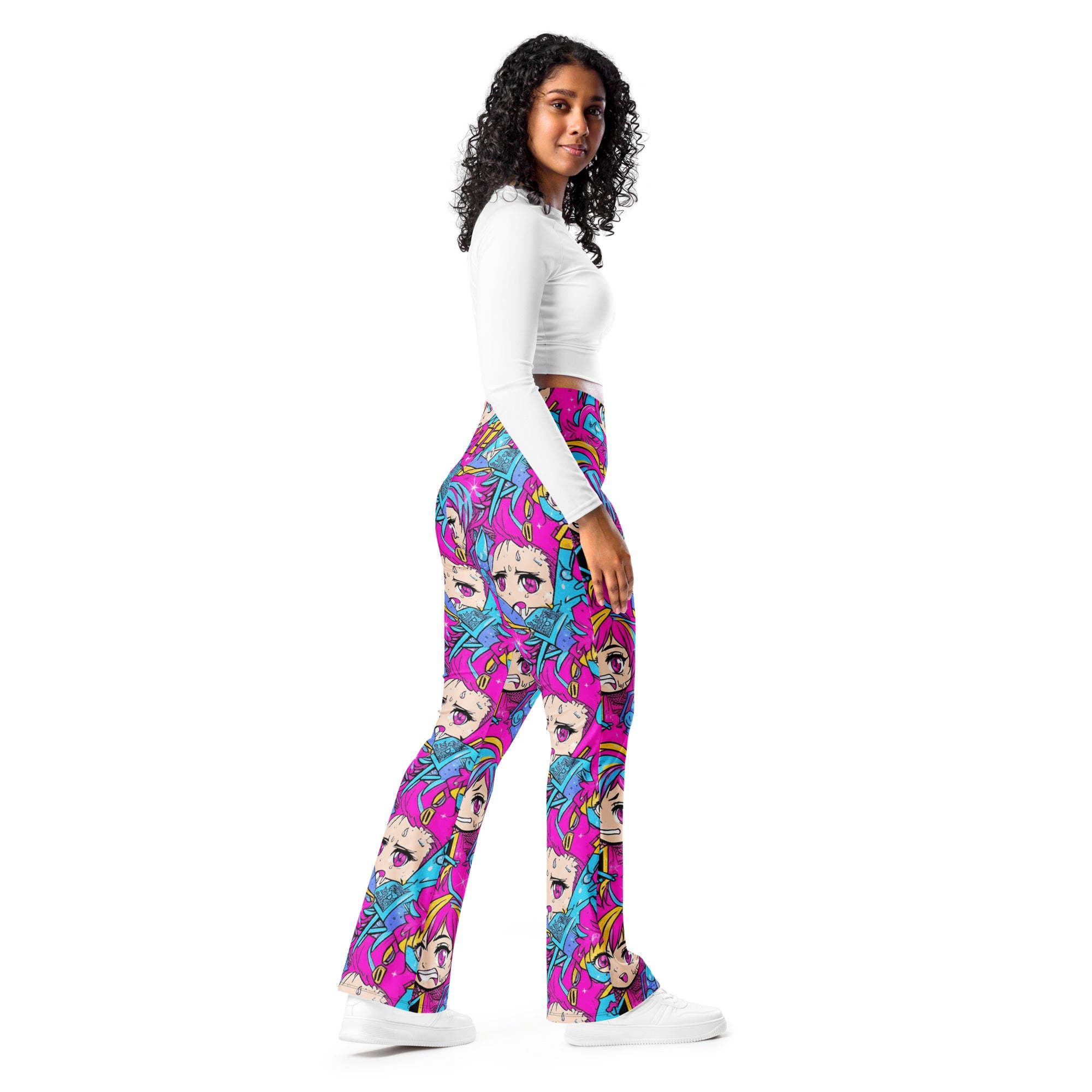 Anime Magical Girl Flare Leggings | GearBunch
