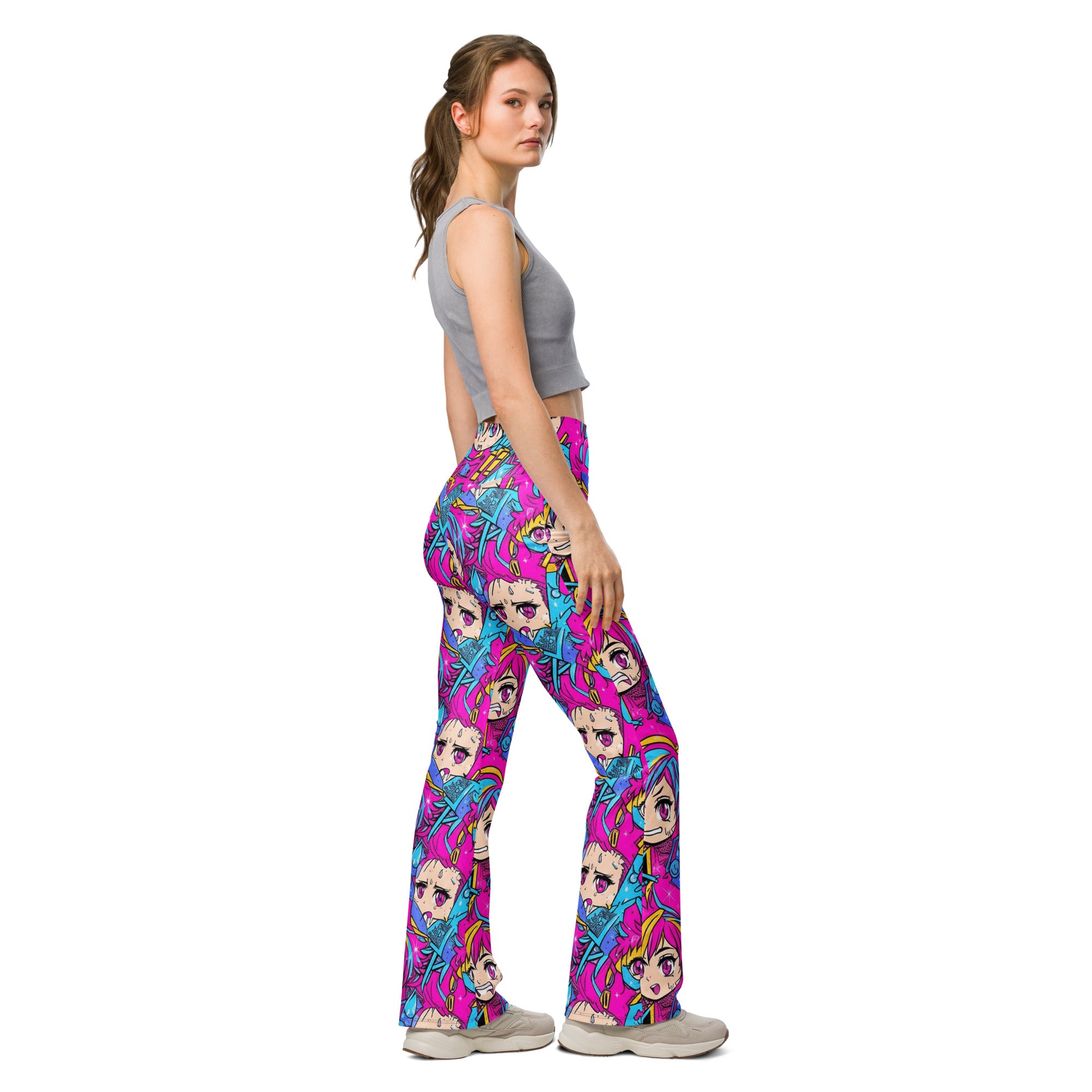 Anime Magical Girl Flare Leggings | GearBunch