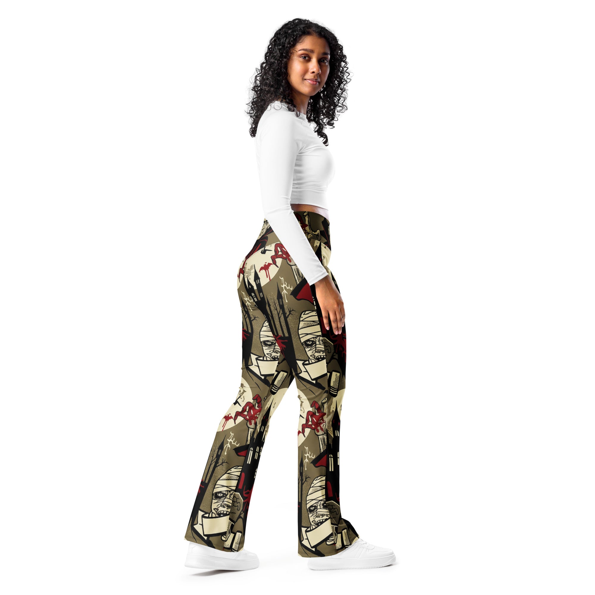Universal Monsters Retro Flare Leggings | GearBunch