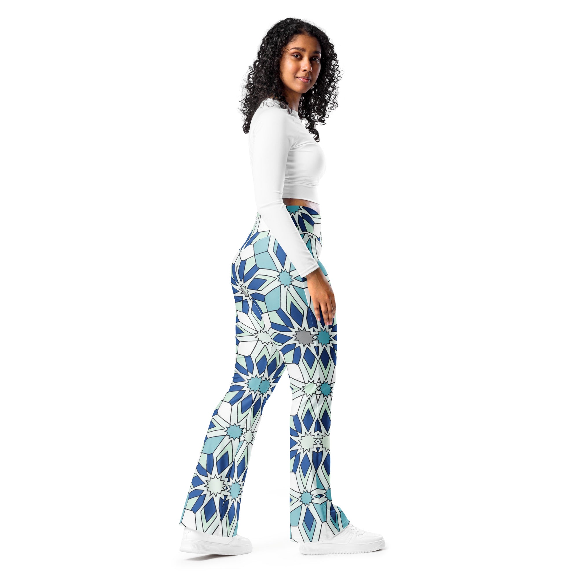 Zellige Arctic Flare Leggings | GearBunch
