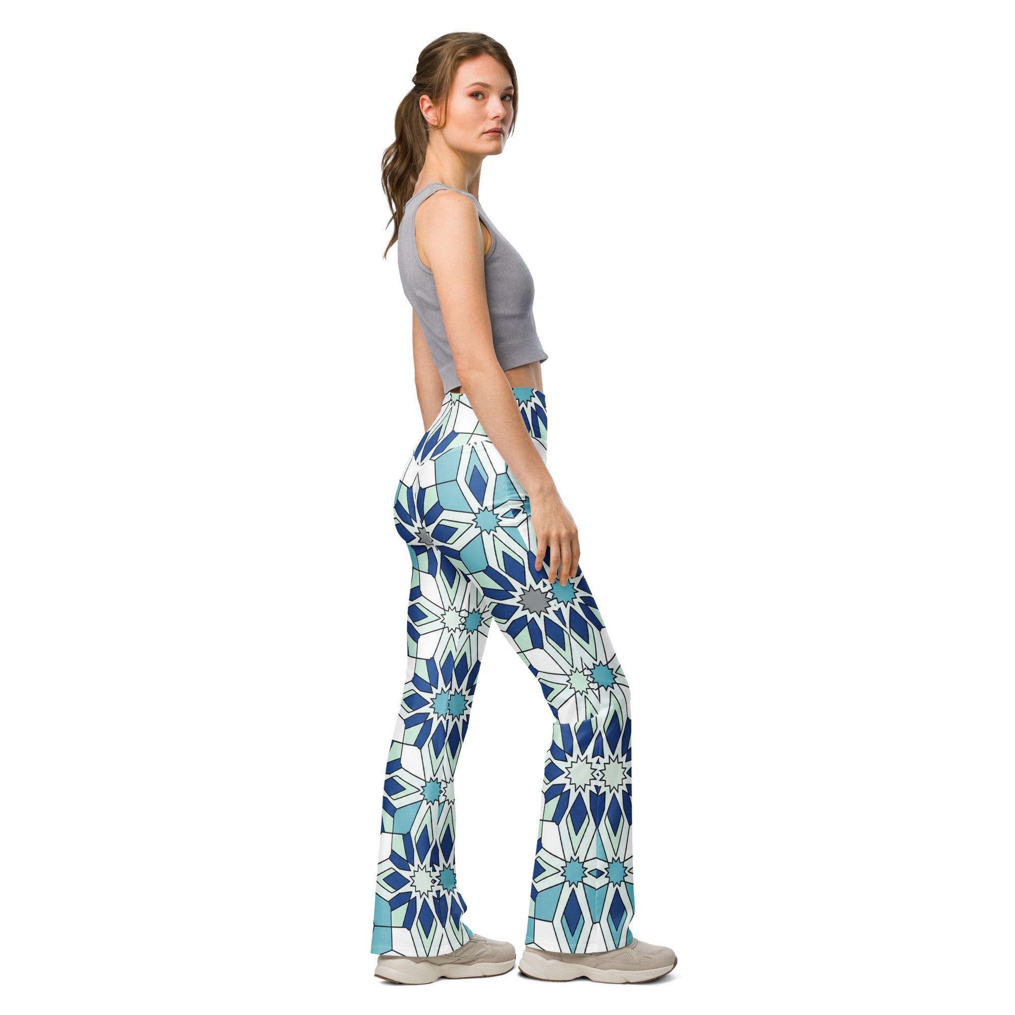 Zellige Arctic Flare Leggings | GearBunch