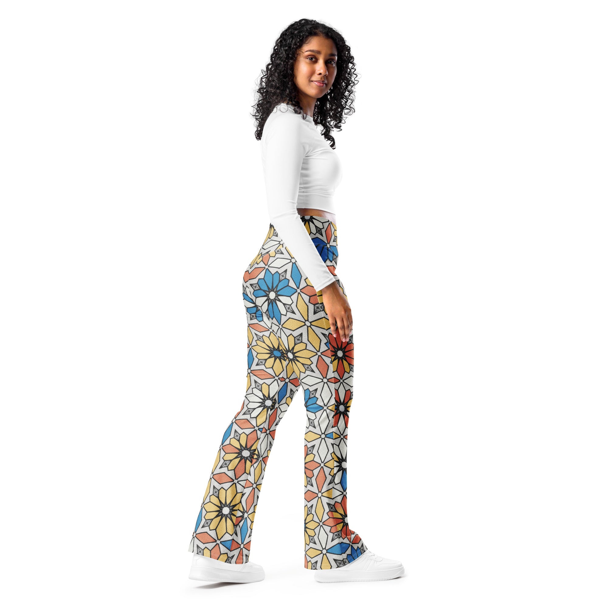 Zellige Marrakech Flare Leggings | GearBunch