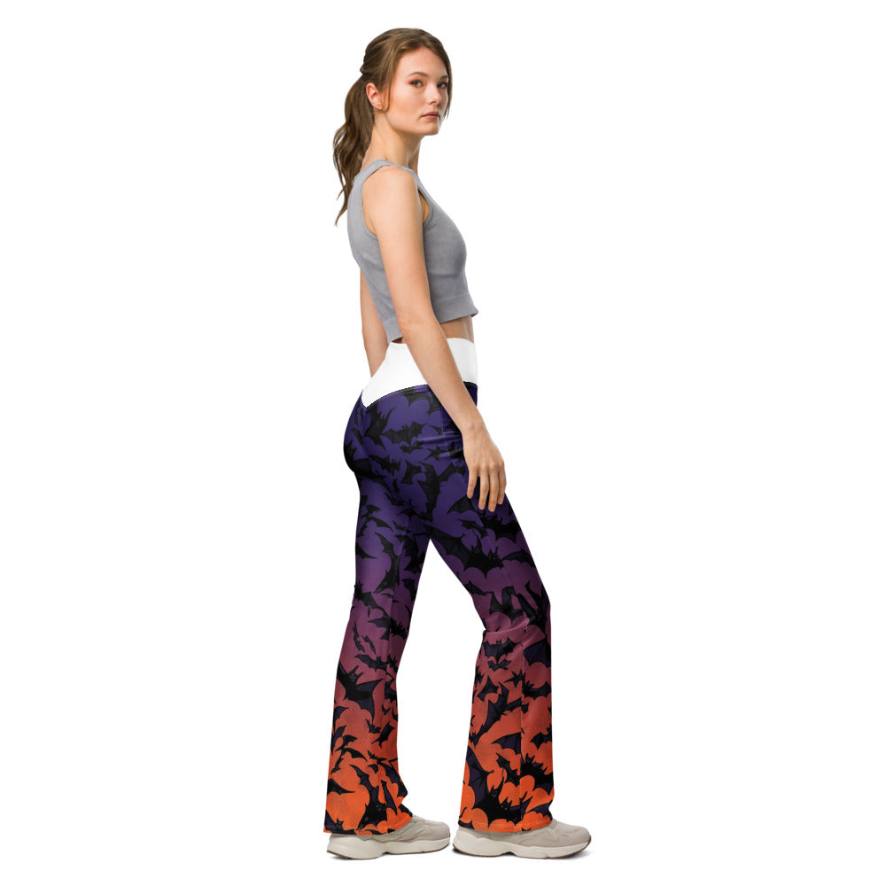 Flare leggings right view | GearBunch