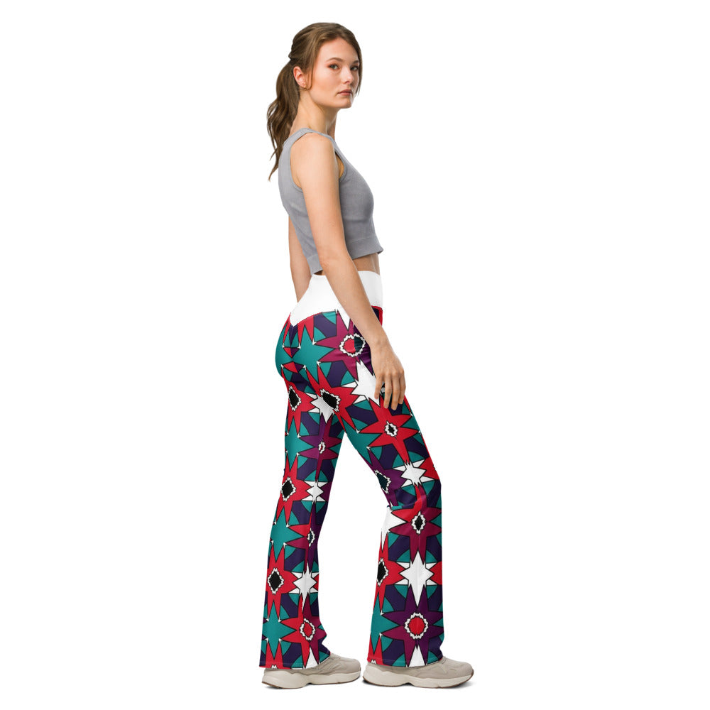 Flare leggings right view | GearBunch