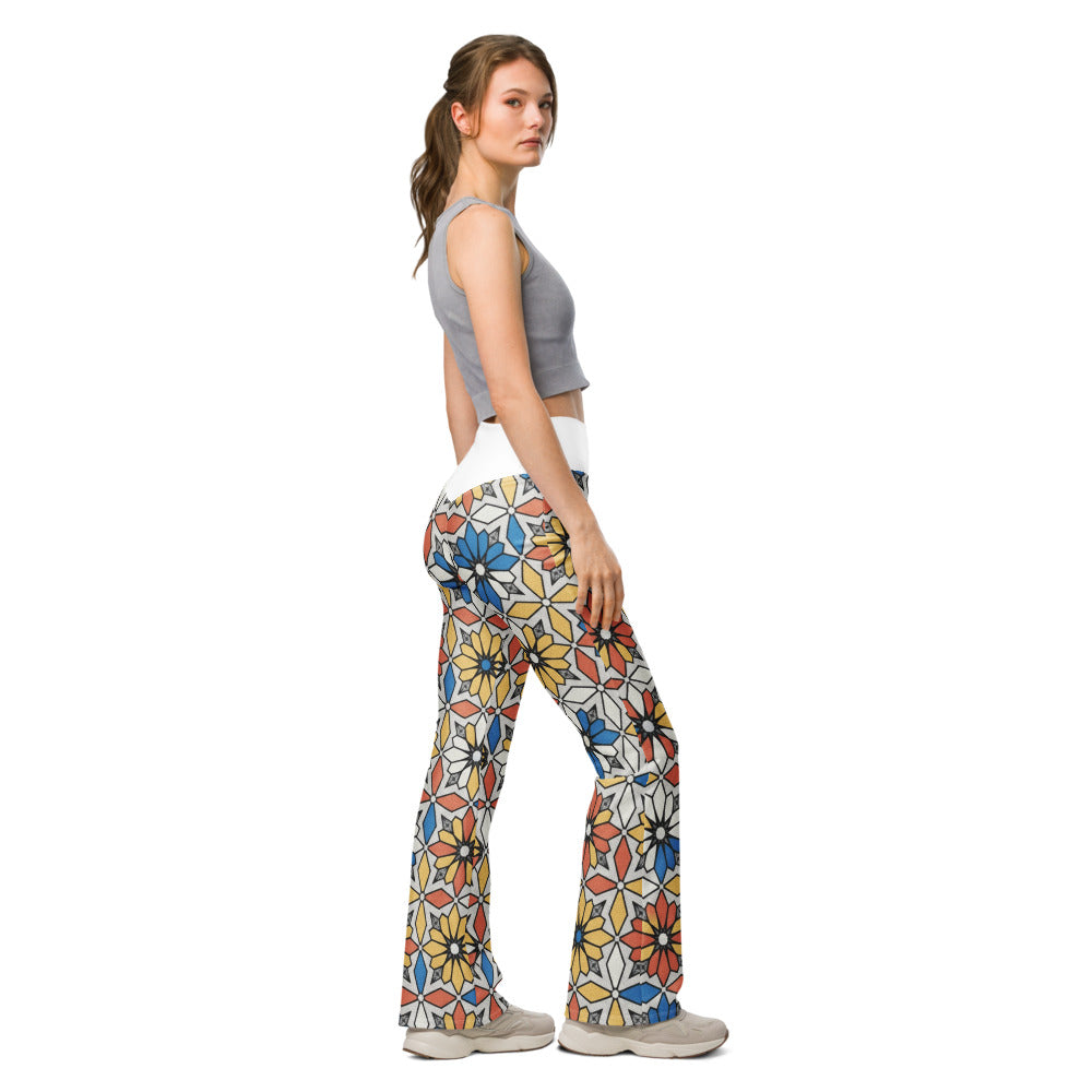 Flare leggings right view | GearBunch