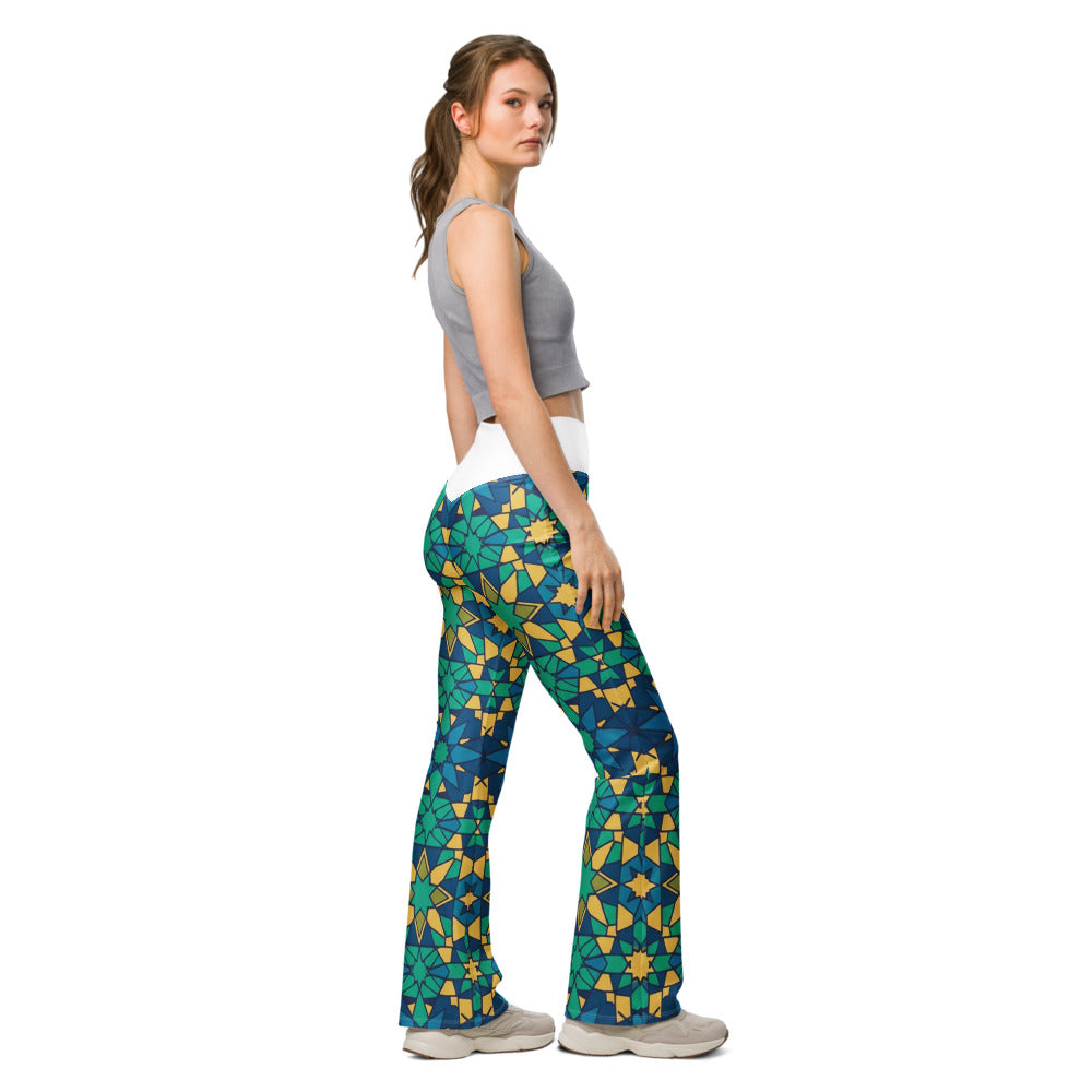 Flare leggings right view | GearBunch