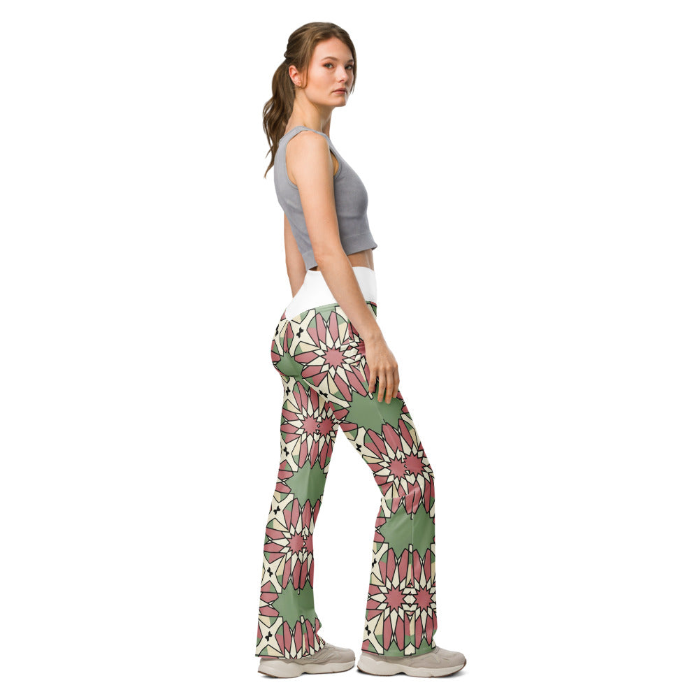 Flare leggings right view | GearBunch
