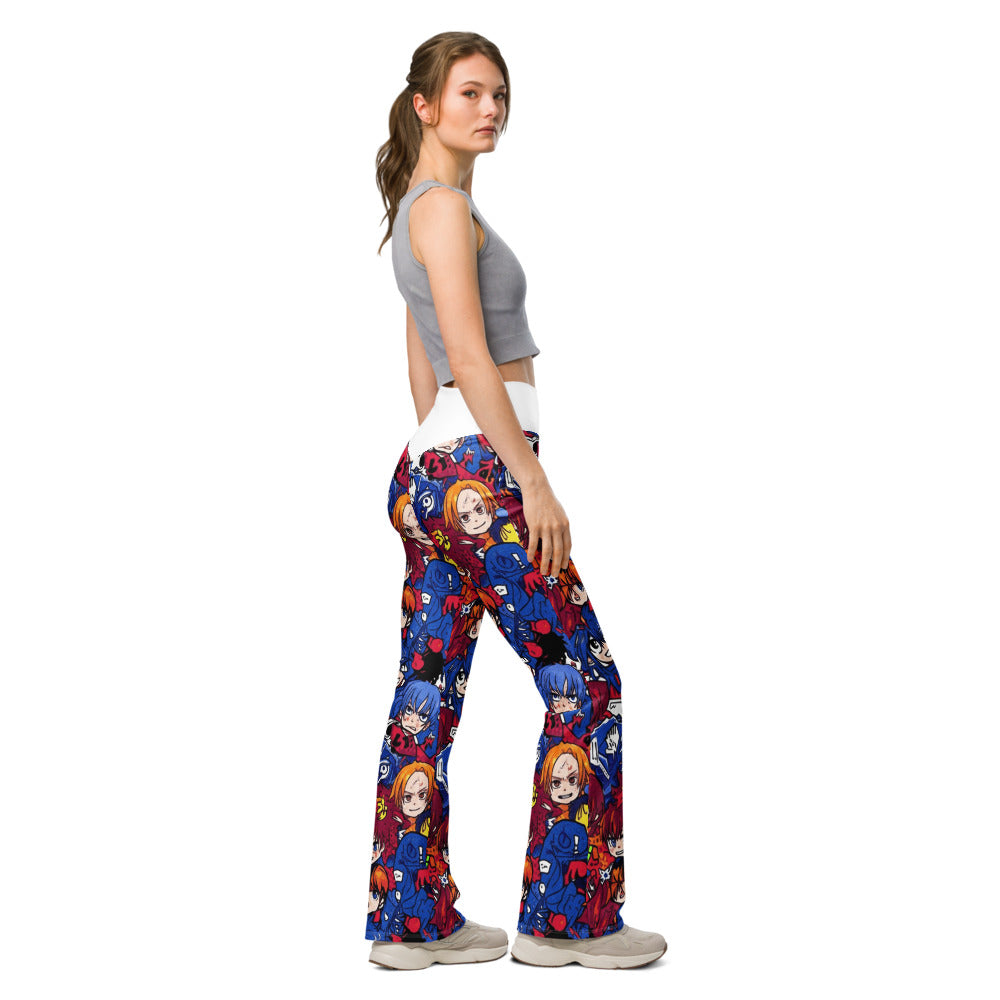 Flare leggings right view | GearBunch