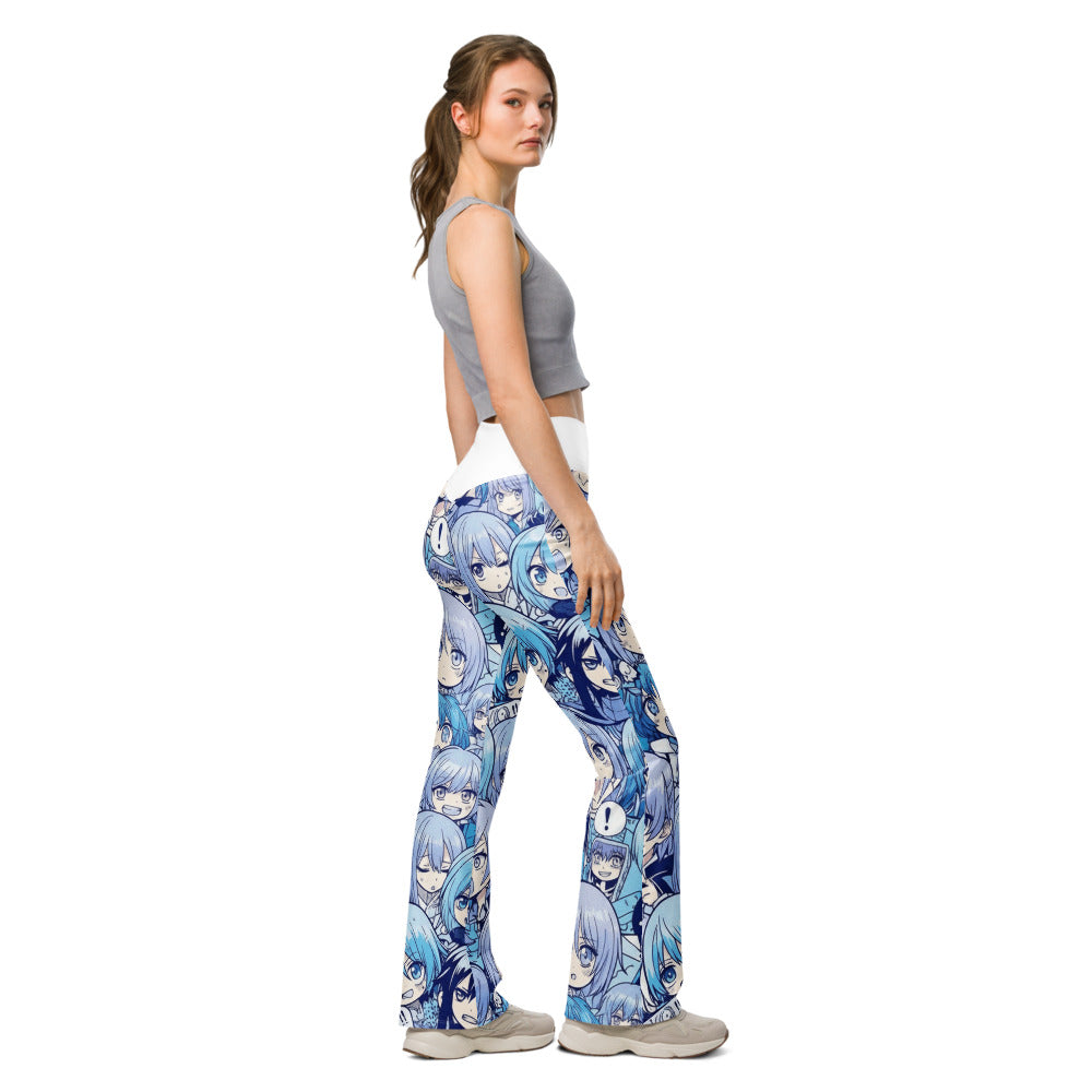 Flare leggings right view | GearBunch