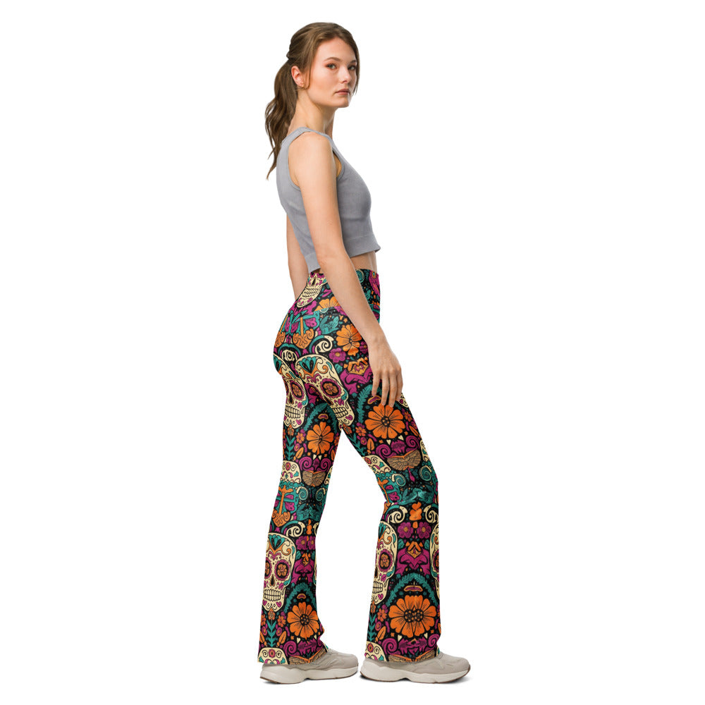 Flare leggings right view | GearBunch