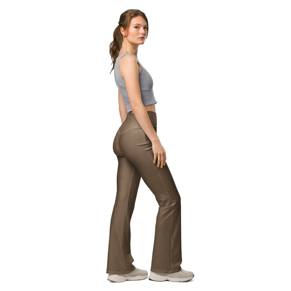 Solid leggings right view | GearBunch