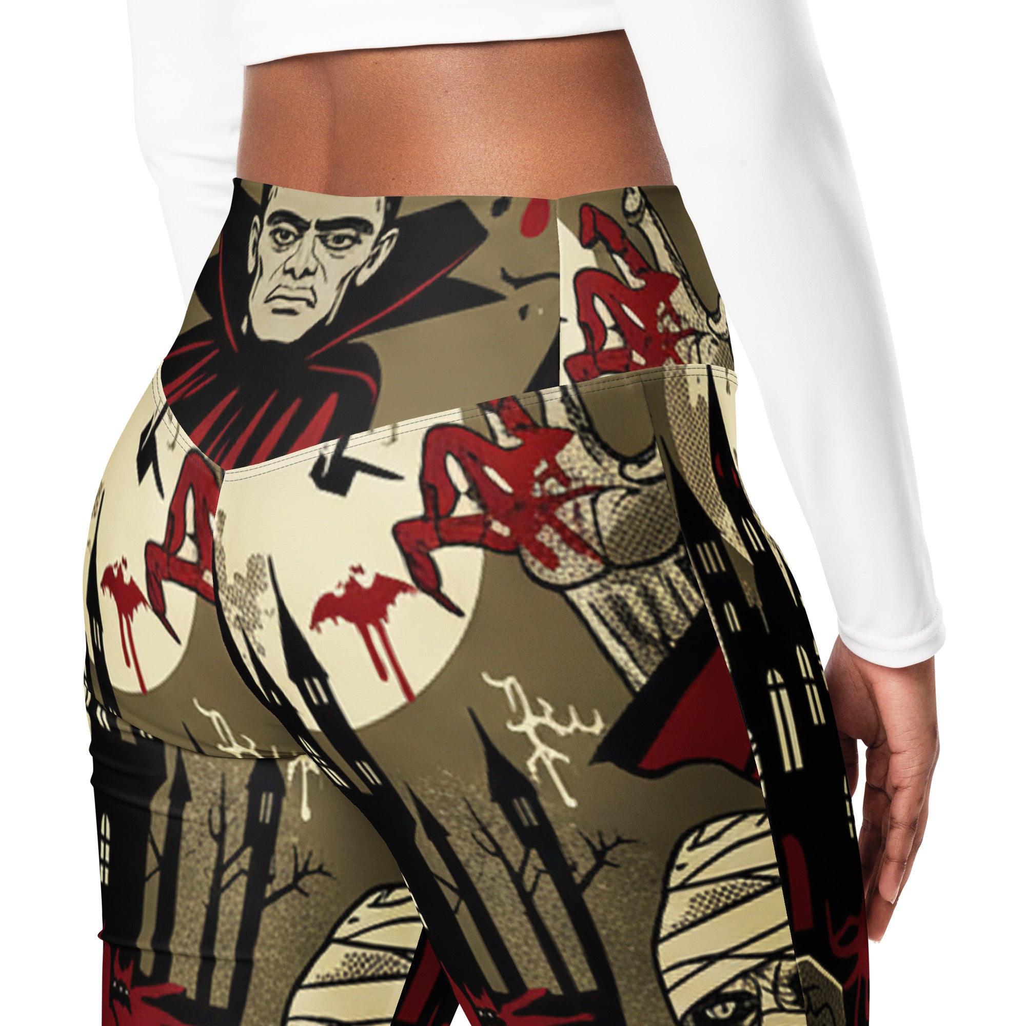 Universal Monsters Retro Flare Leggings | GearBunch