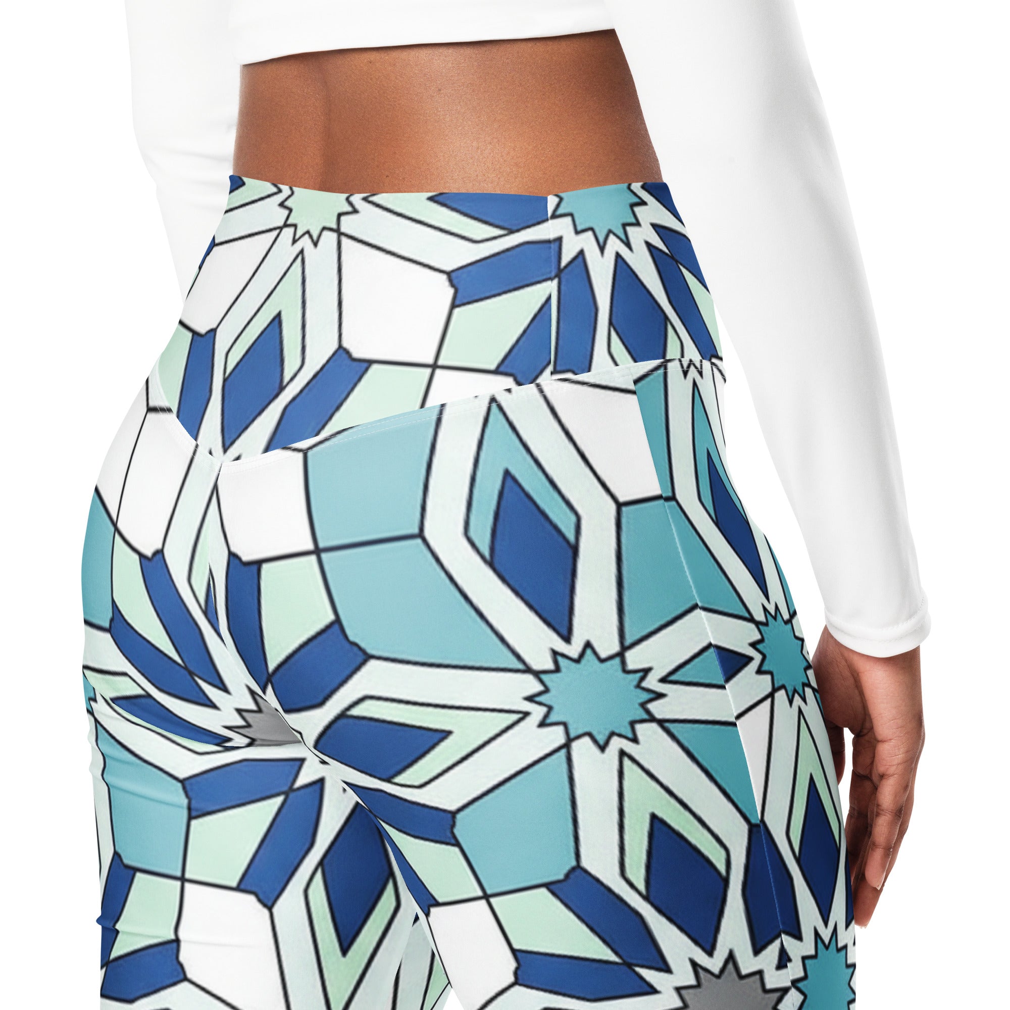 Zellige Arctic Flare Leggings | GearBunch