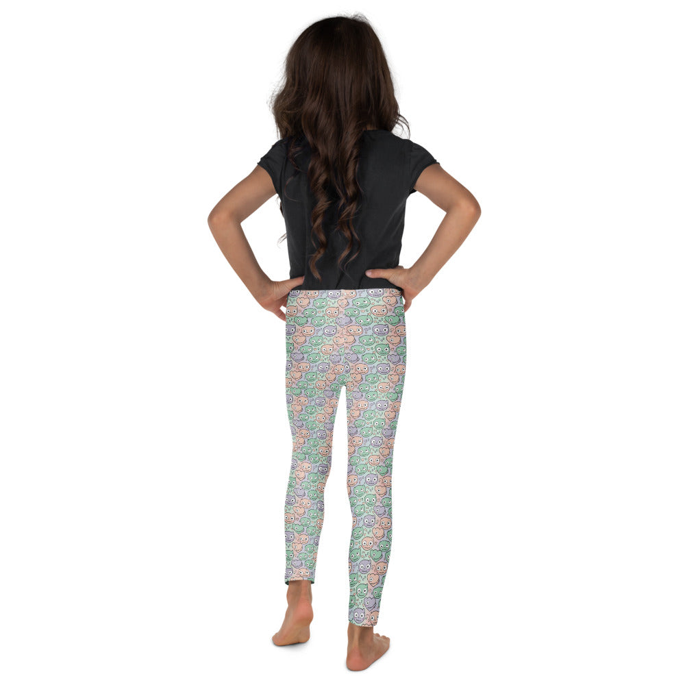 Solid leggings back view | GearBunch
