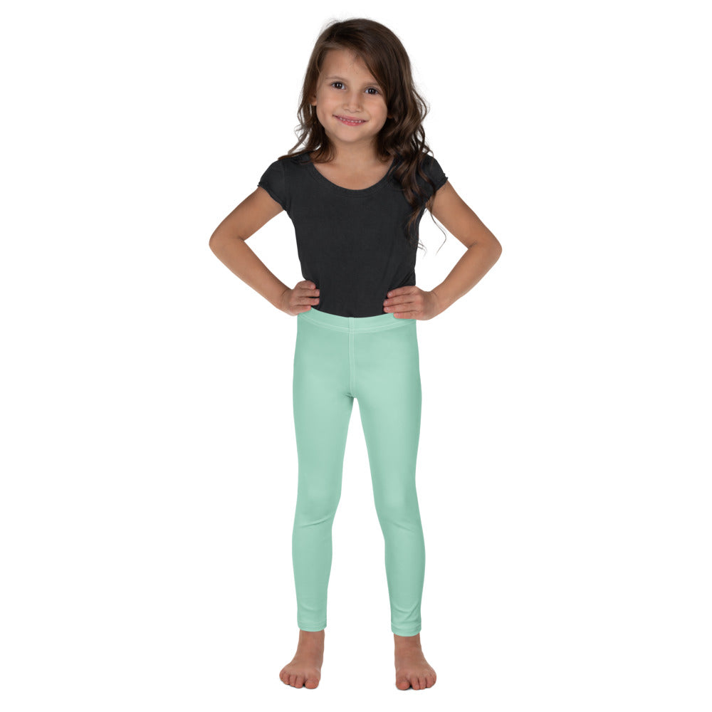 Solid leggings front view | GearBunch