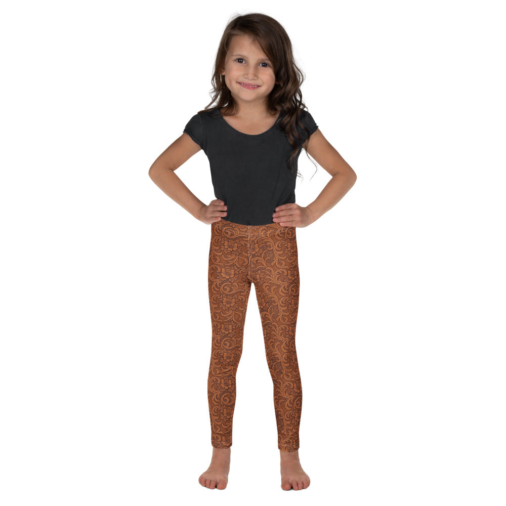 Solid leggings front view | GearBunch