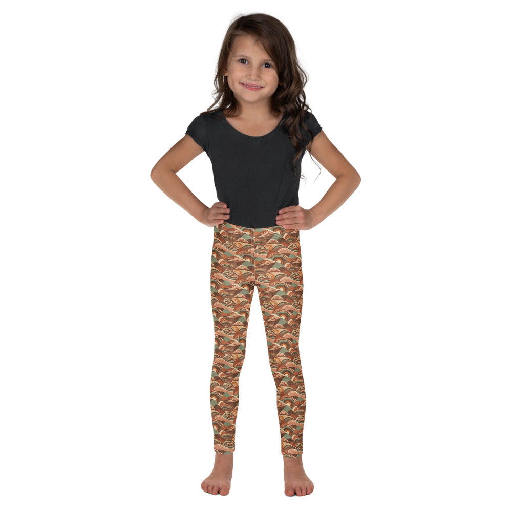Solid leggings front view | GearBunch