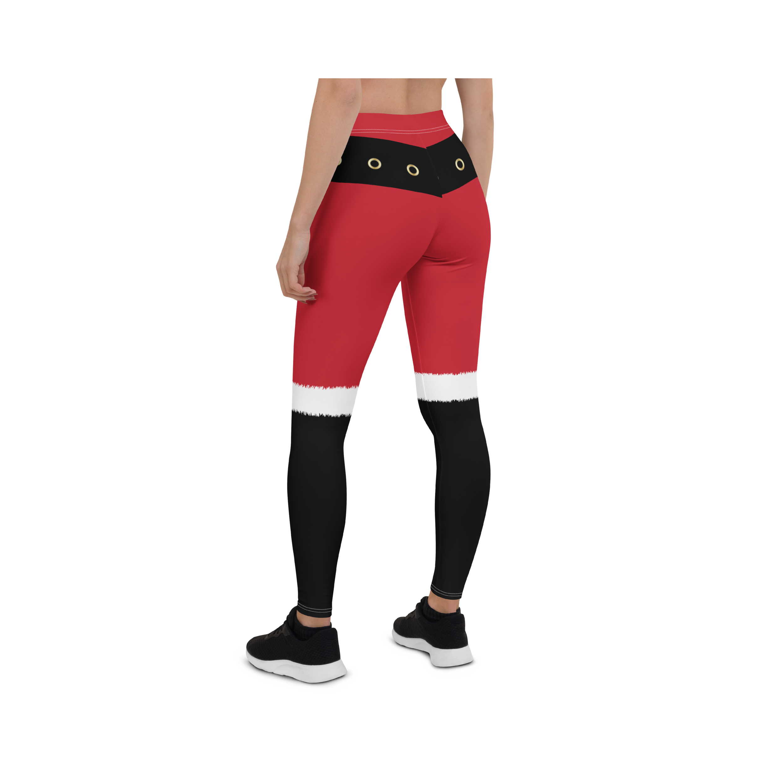 Santa Leggings Back