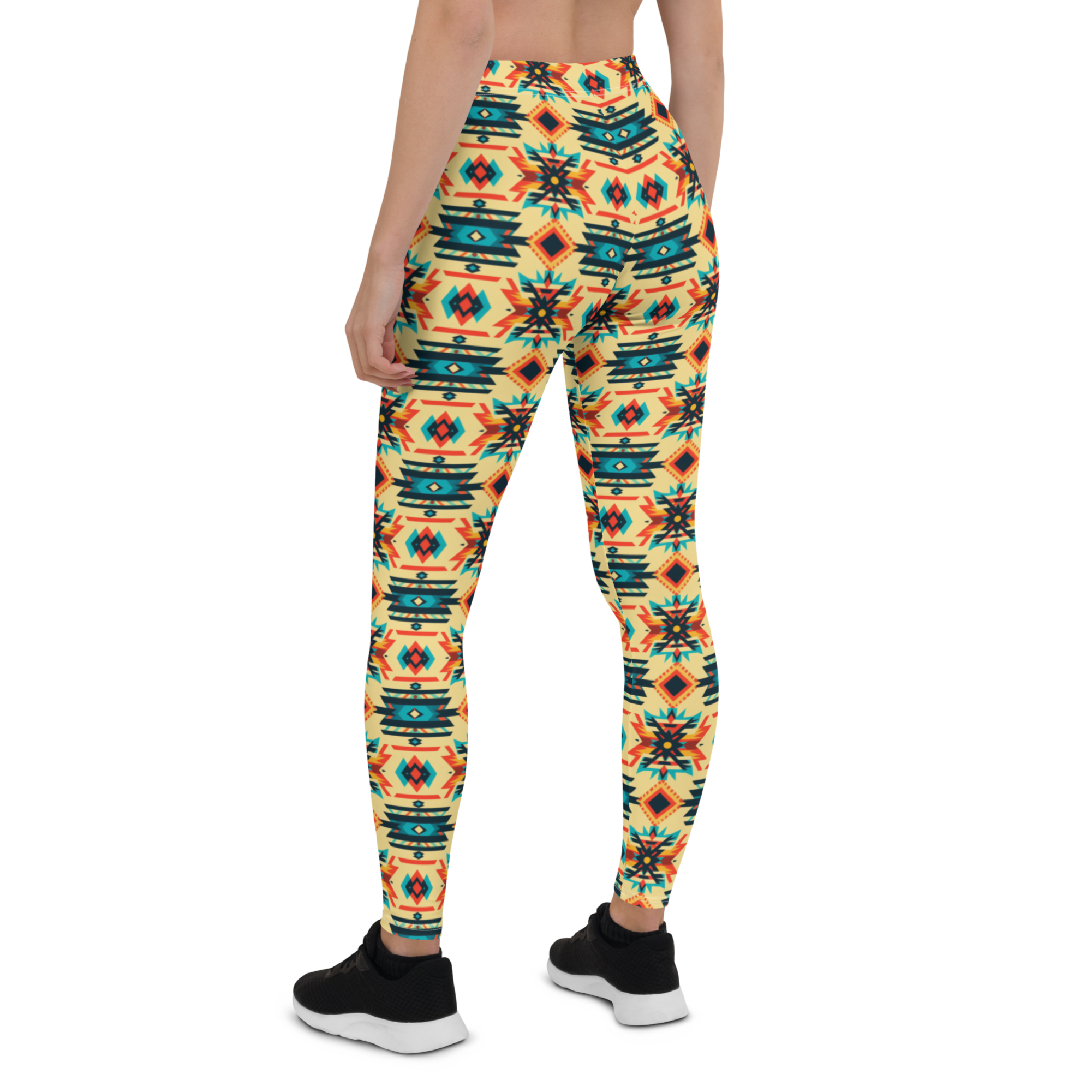 Earth Tribal Pattern Leggings