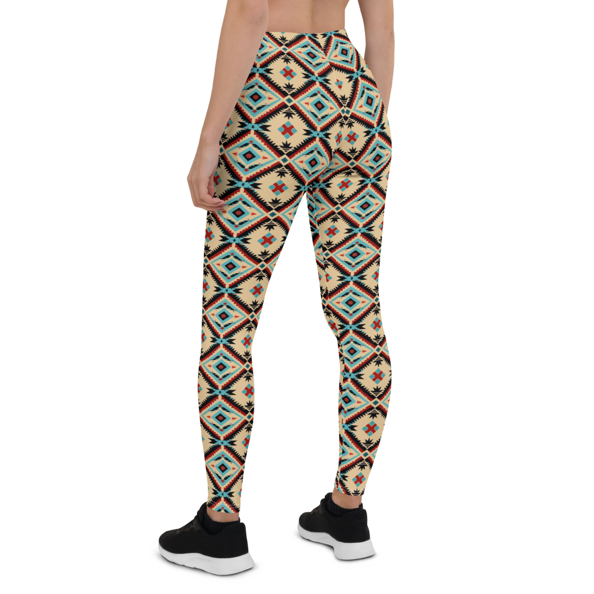 Water Tribal Pattern Leggings