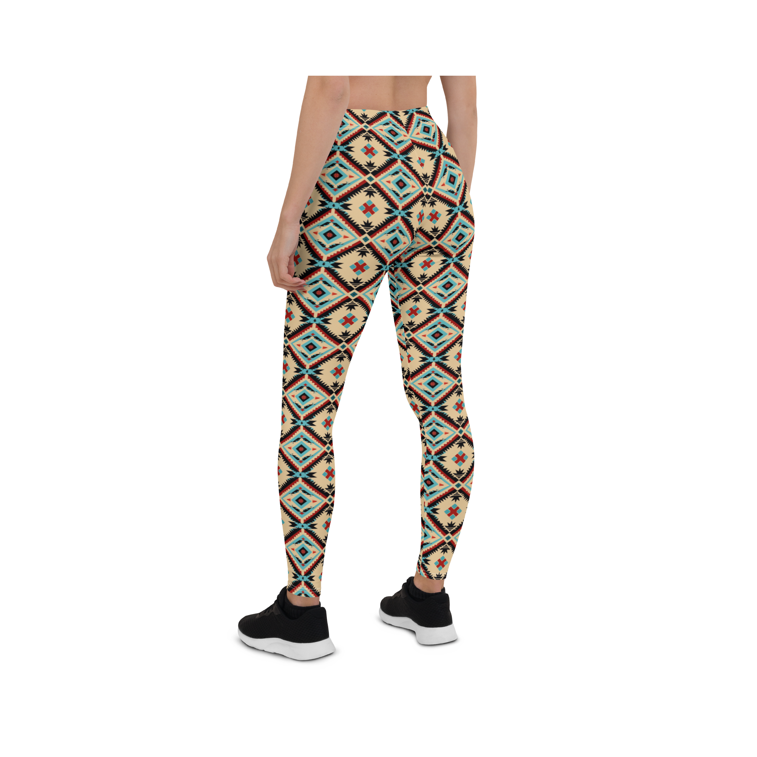 Water Tribal Pattern Leggings