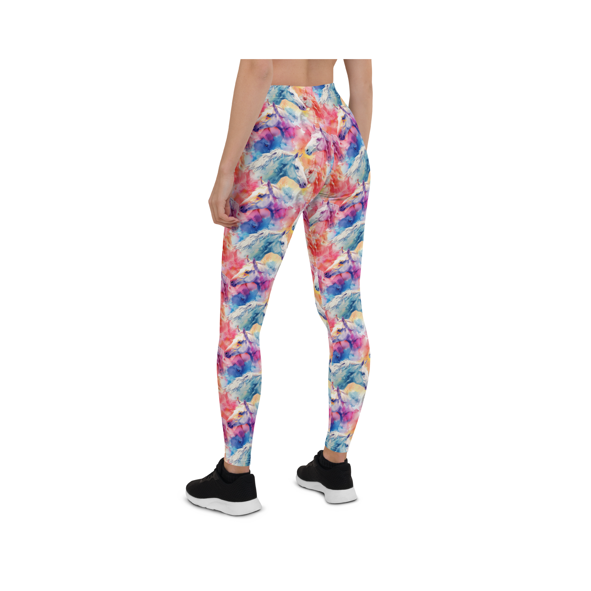 Watercolor Horse Leggings