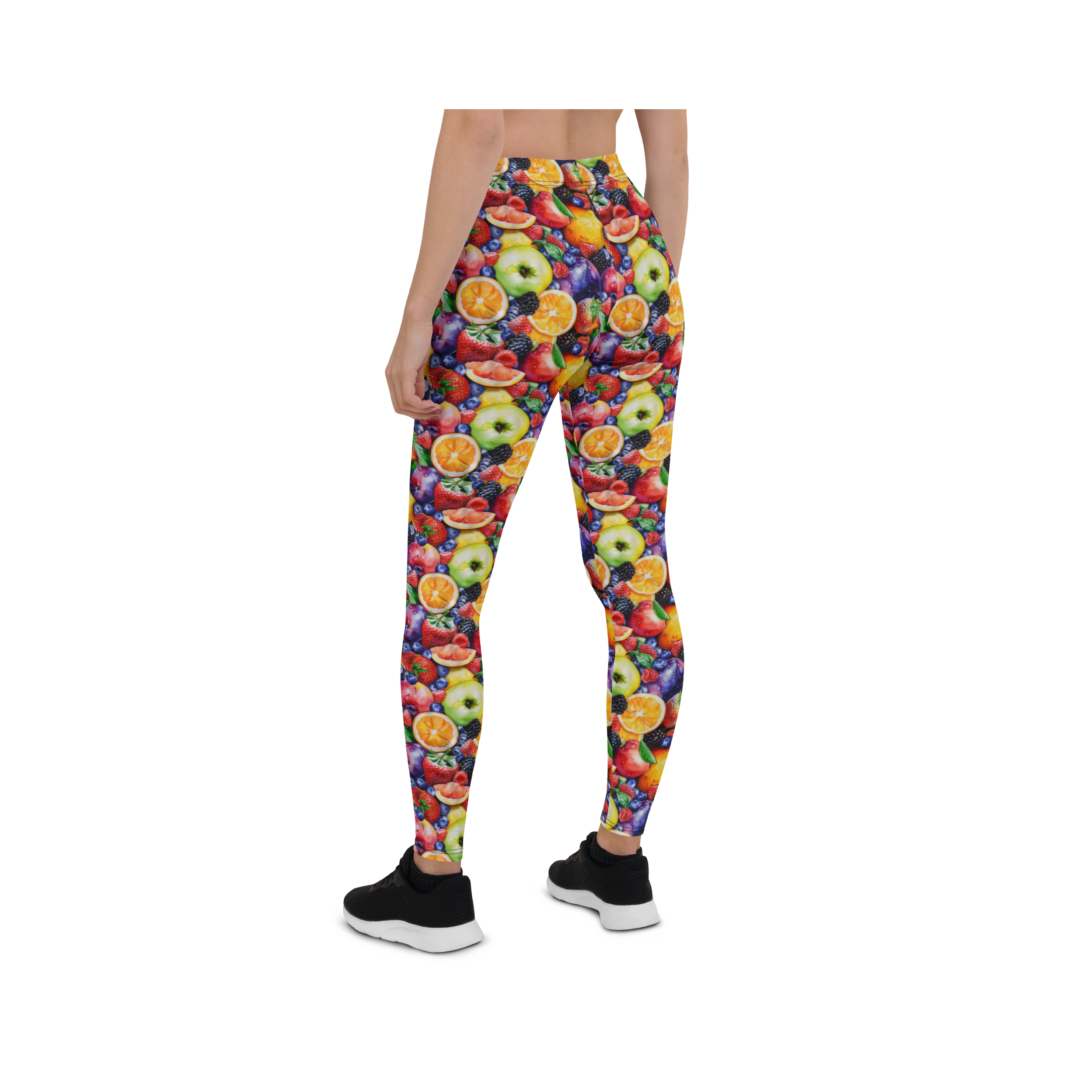 Watercolor Fruit Leggings