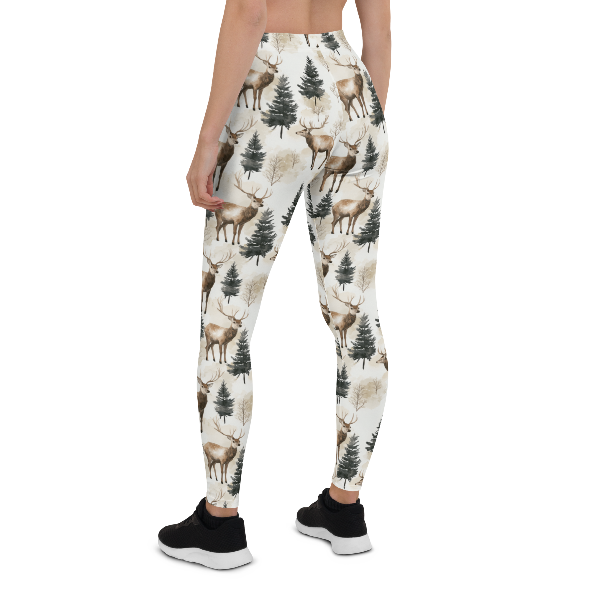 Forest Deer Leggings GearBunch