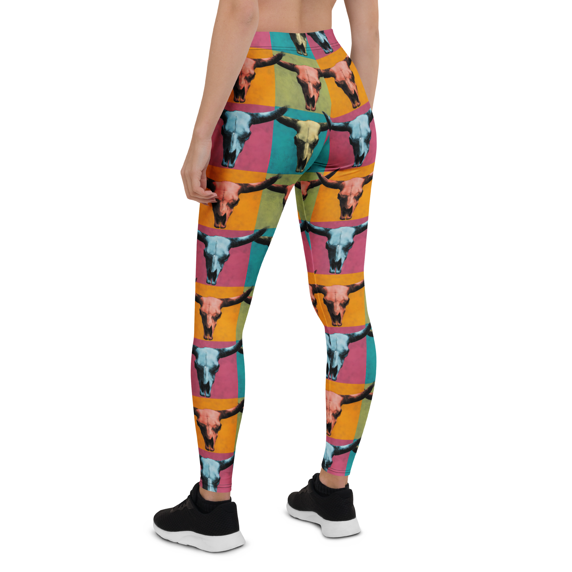 Ranch Skull Leggings Rear View
