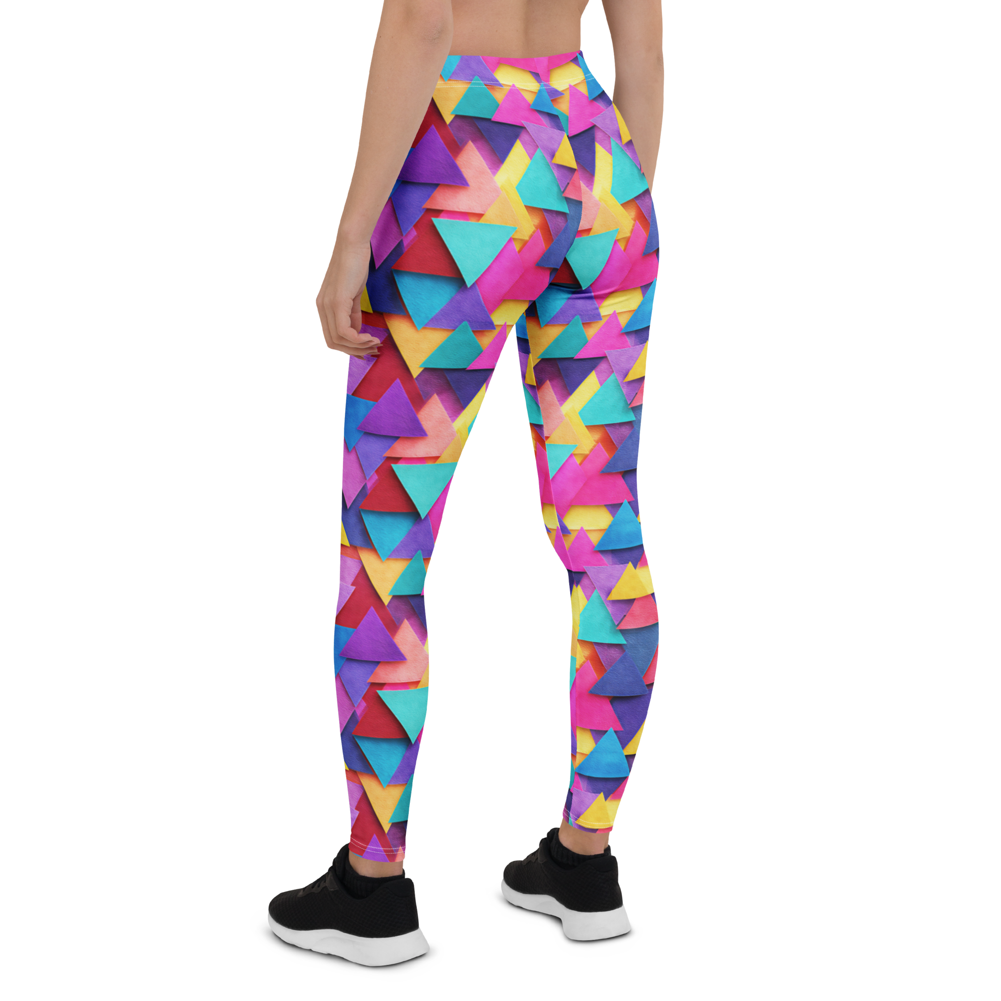 Triangle Tang Leggings Rear View