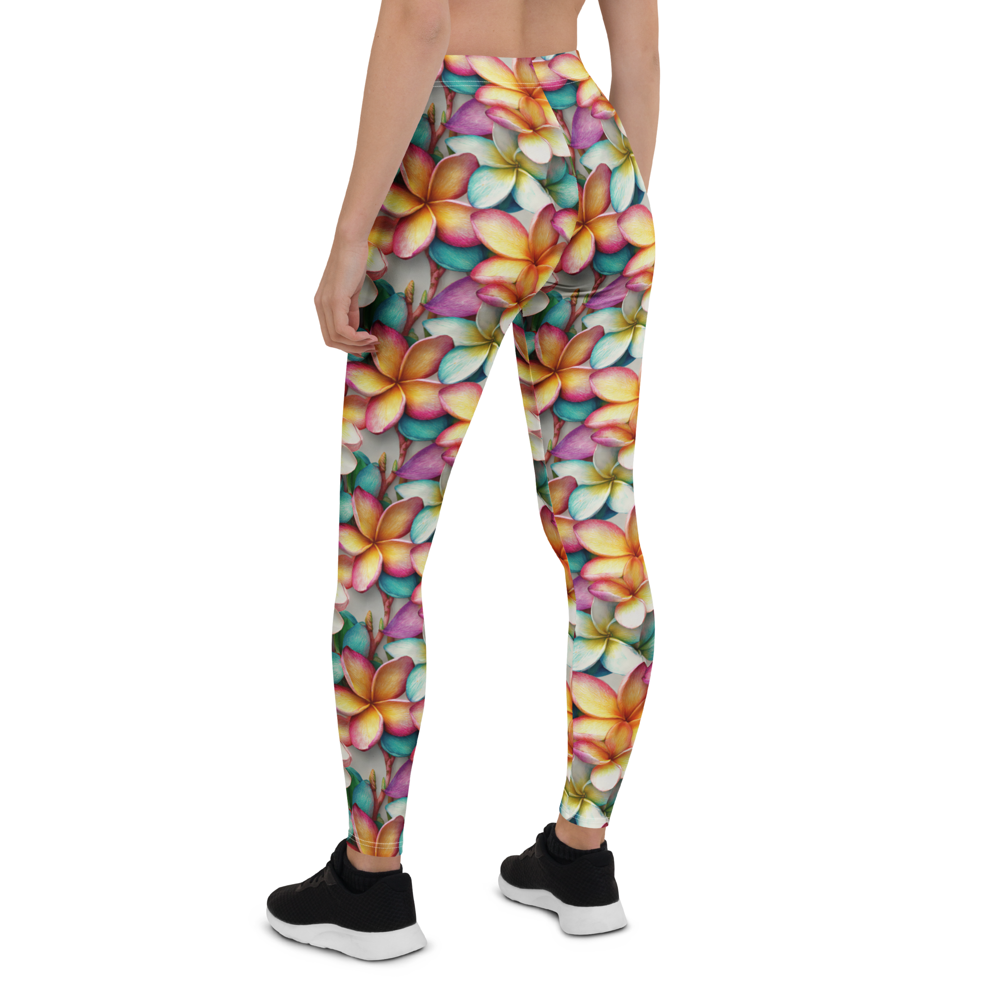 Frangipani Bay Leggings Rear View