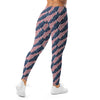 American Flag Repeat Leggings | GearBunch