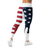 Stars & Stripes Drip Leggings | GearBunch