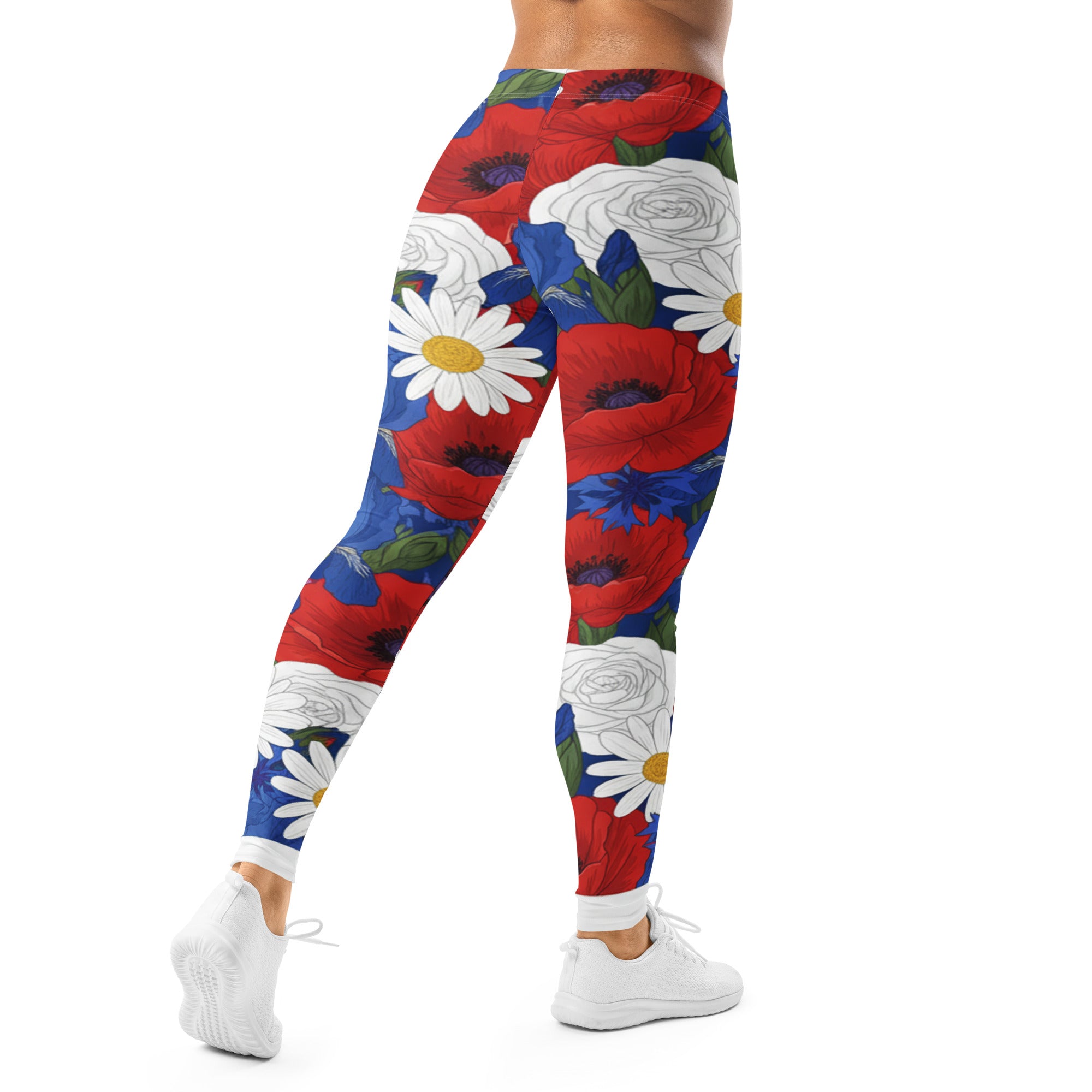 Americana Wildflower Leggings | GearBunch