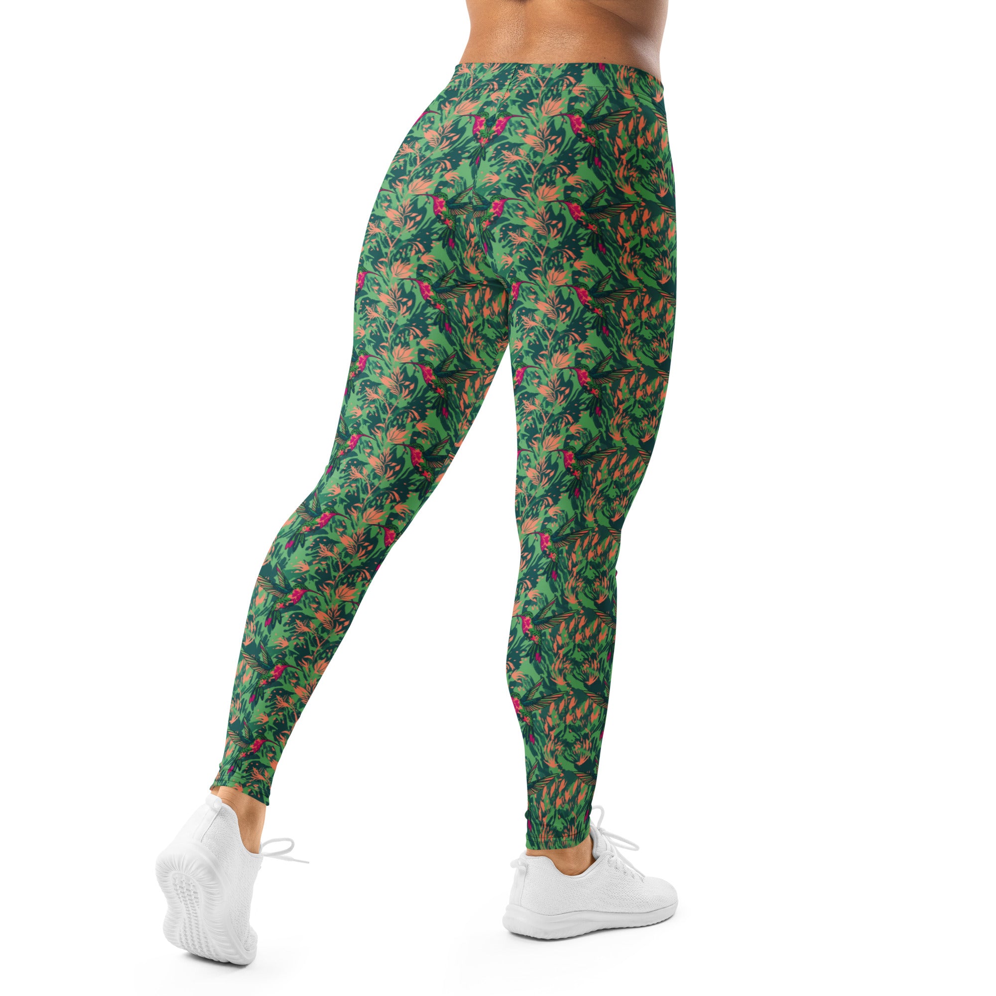 Ruby-throated Hummingbird Leggings | GearBunch