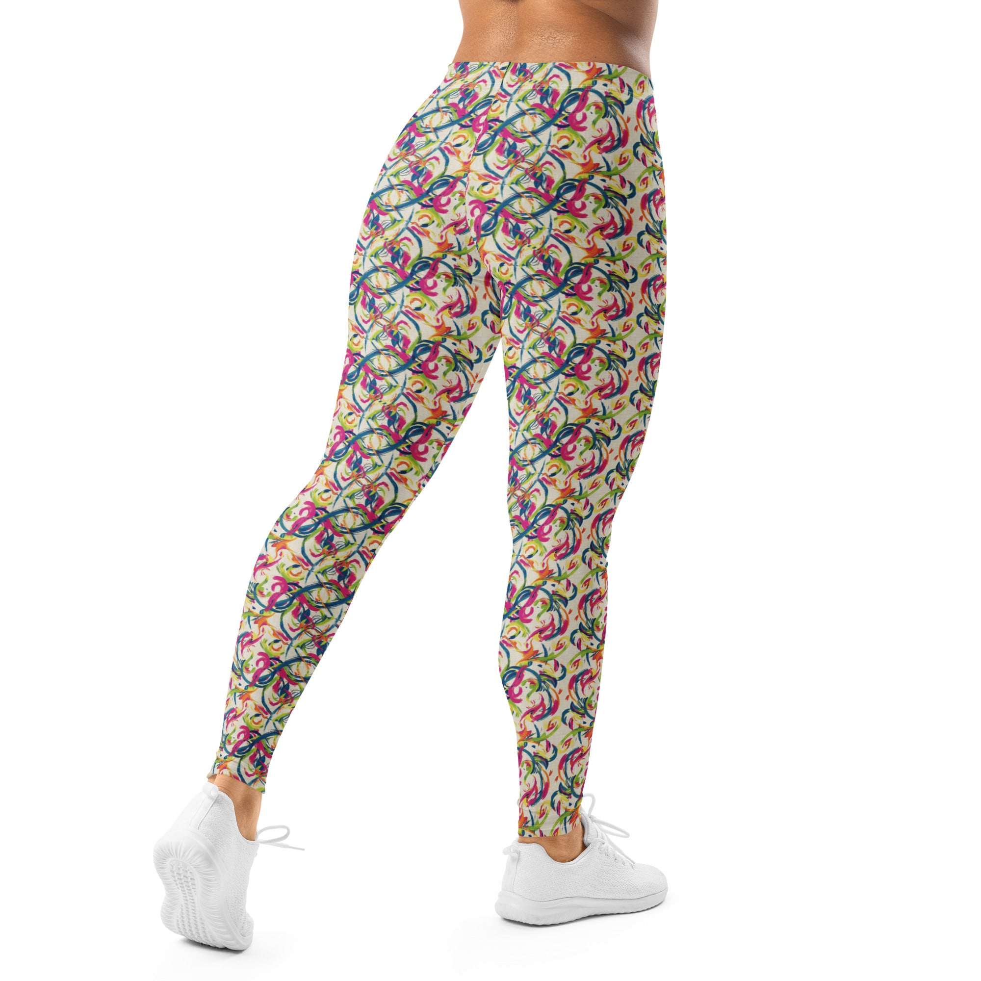 Ciao Bella Script Leggings | GearBunch