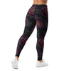 Dark Moody Peonies Leggings | GearBunch