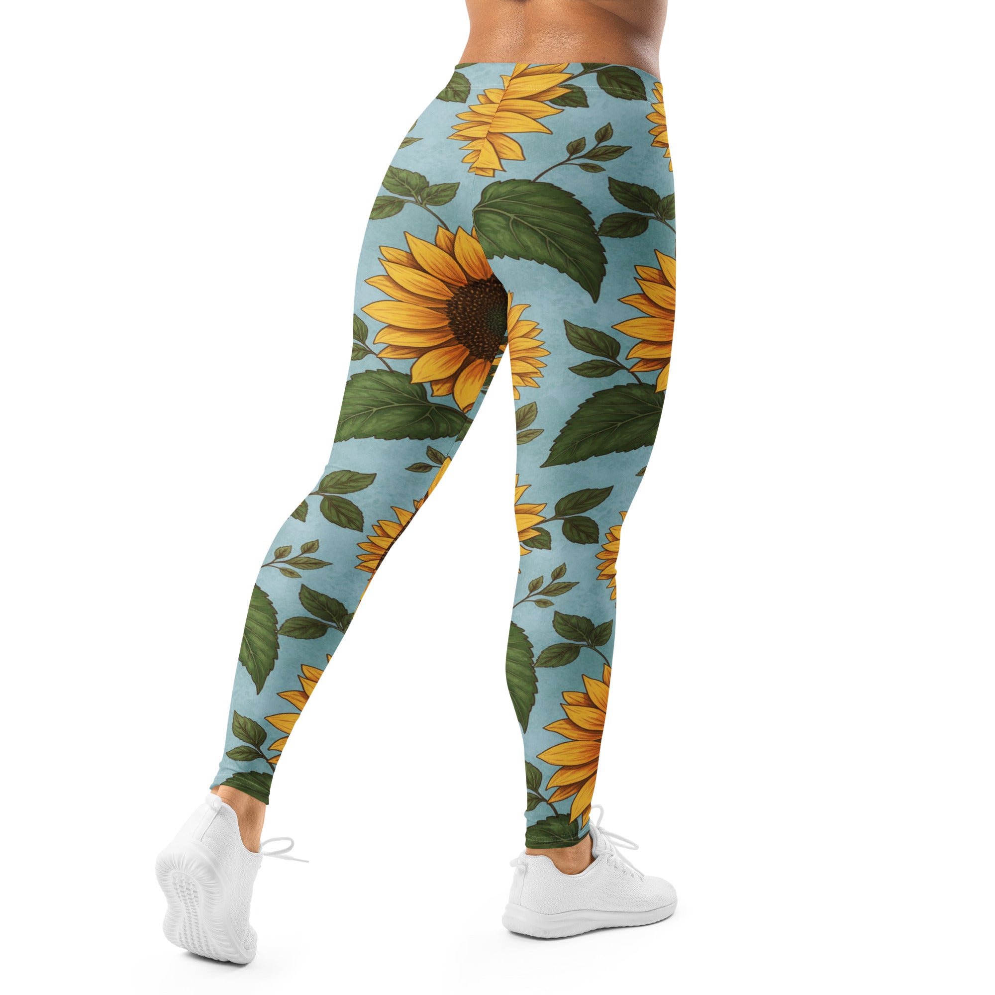 Sunflower Fields Leggings | GearBunch