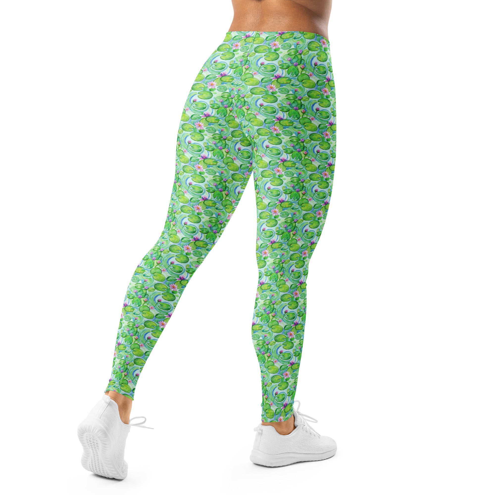 Claude Monet Water Lilies Leggings | GearBunch
