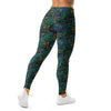 Peacock Feathers Splendour Leggings | GearBunch