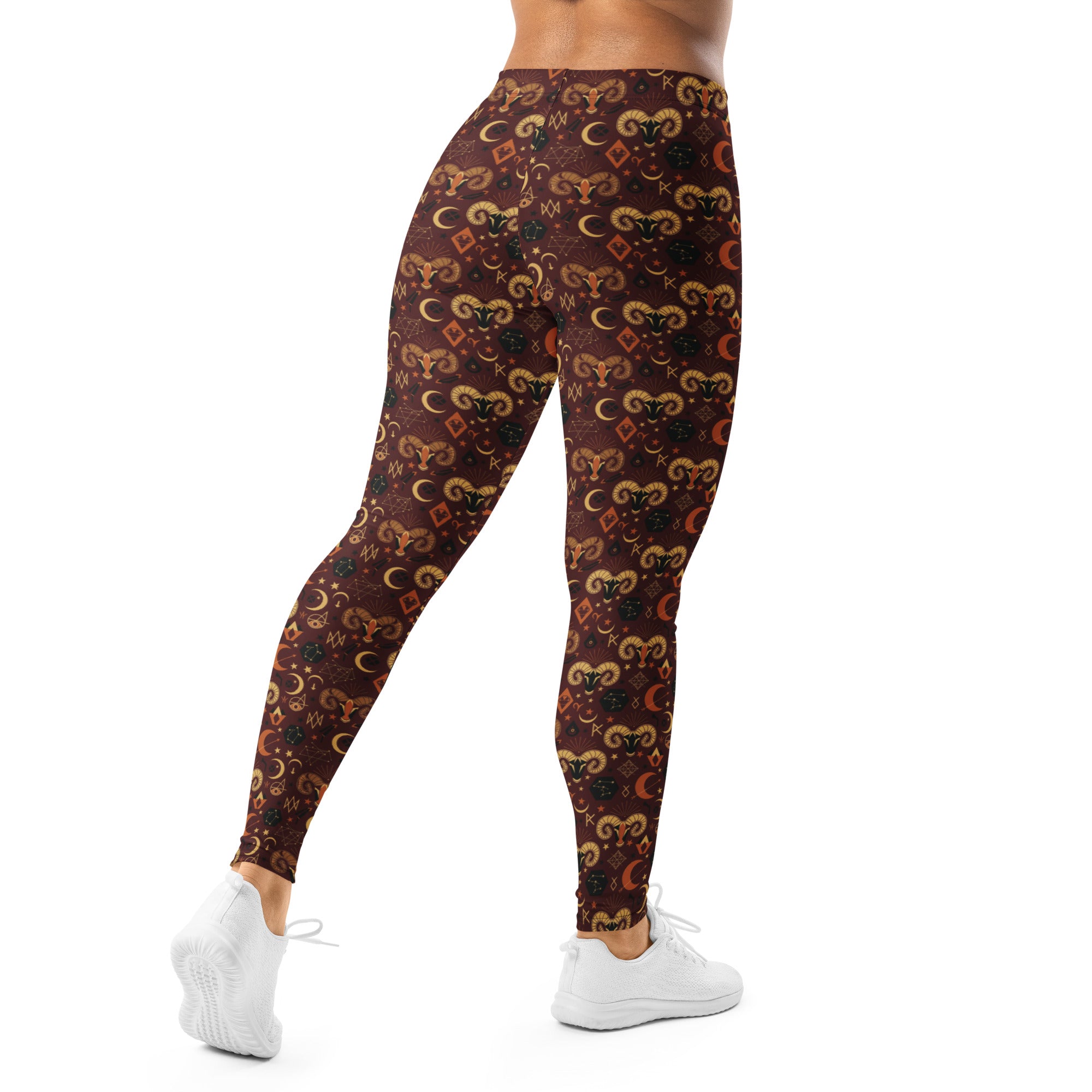 Aries Ram Mystical Leggings | GearBunch