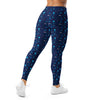 Detailed view of the Aquarius Celestial Leggings from GearBunch featuring a star map design.