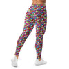 Comic Pop Neon Pink Leggings | GearBunch