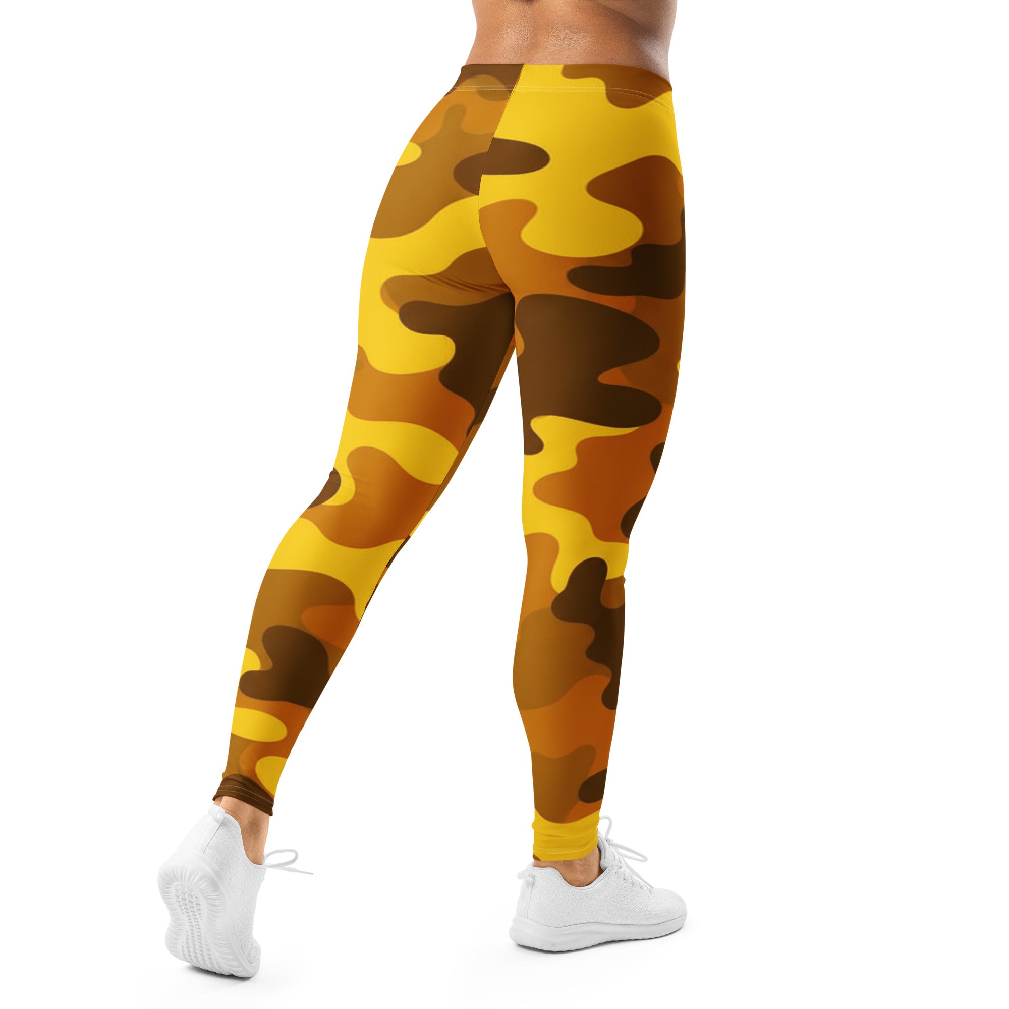 Gold Camo Leggings | GearBunch