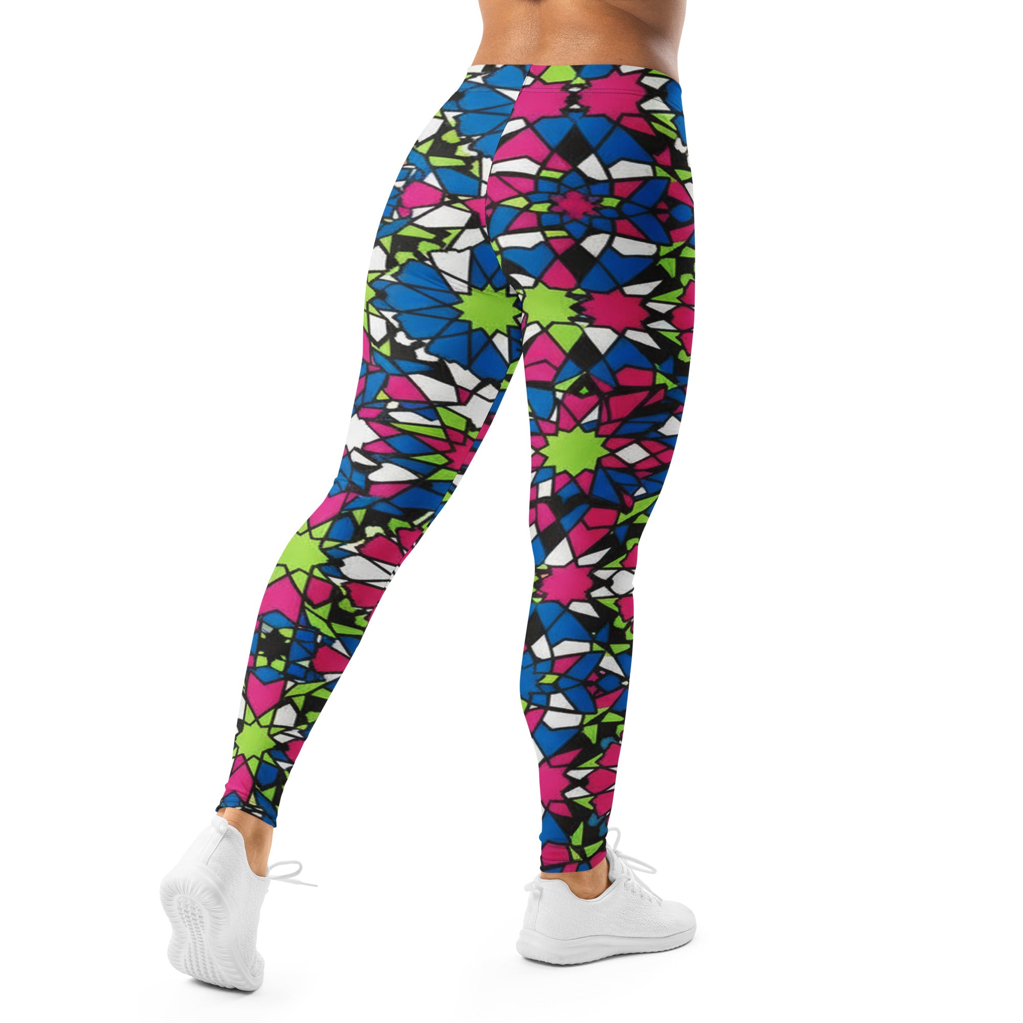 Zellige Electric Neon Leggings | GearBunch