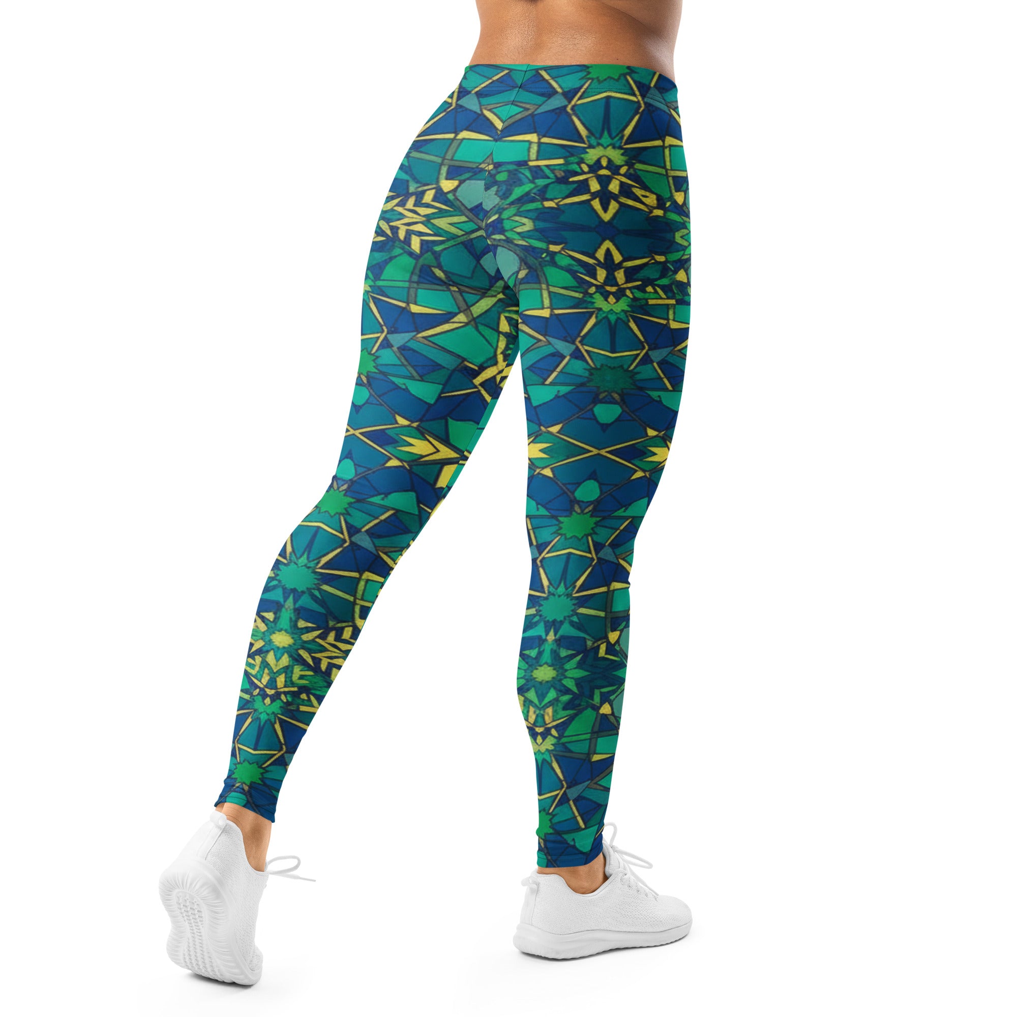 Zellige Peacock Leggings | GearBunch